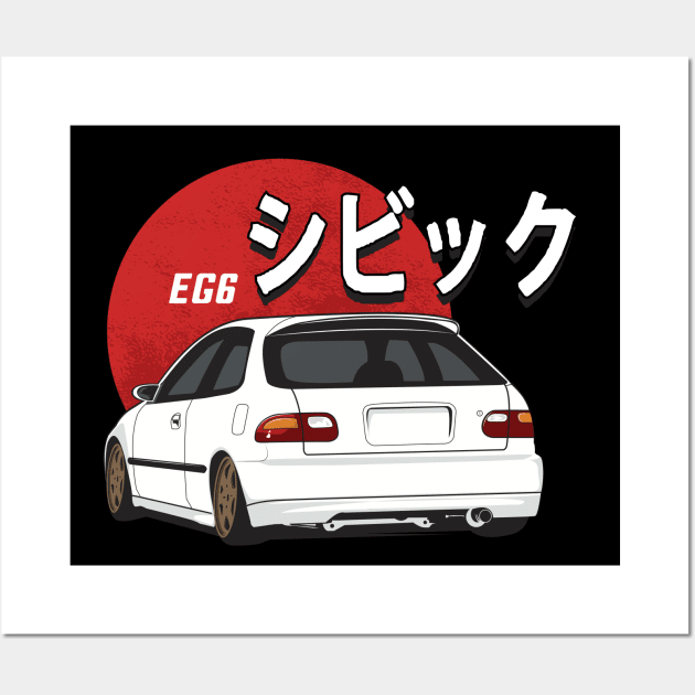 Vintage EG6 Wall Art by Dailygrind